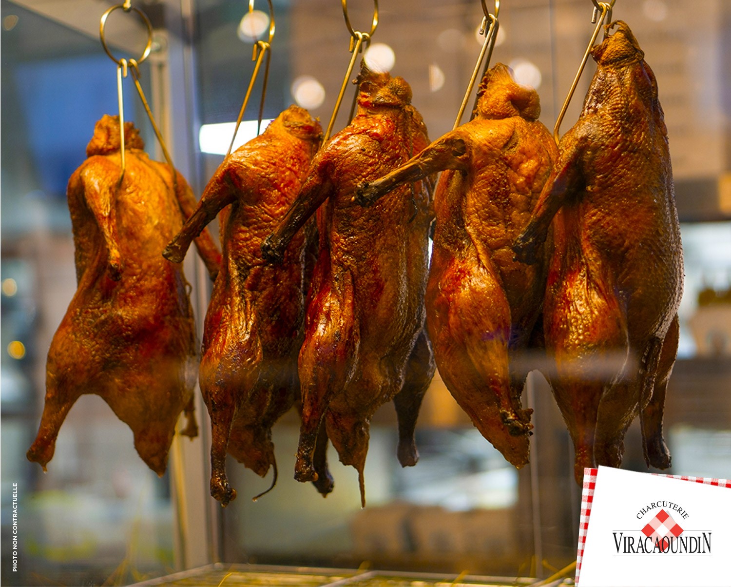 Canard ou poulet fumé